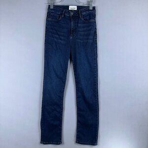 DU/ER L2X Relaxed Taper Jeans Mens Size 25x29 Stretch High Rise Casual Blue